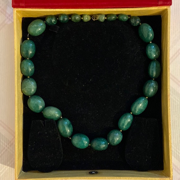 Antique Jewelry - HIGH QUALITY QUARTZ  STONE NECKLACE